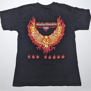 Vintage Harley Davidson Cafe T-Shirt Las Vegas Short Sleeve 1998 USA L Phoenix